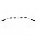 Pux. Articulada de pulley 48" c/ pegadores em borracha