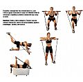 Fit Bar (Barra p/ Exercicios e Pilates) com Extensores