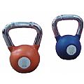 Cj. Kettlebell Vulcanizado c/ Peg Cromada  (12-16-20-24 kg)