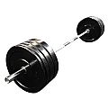 Barra de Musculaçao Cross Fit 2,20m - Cromada Olimpica